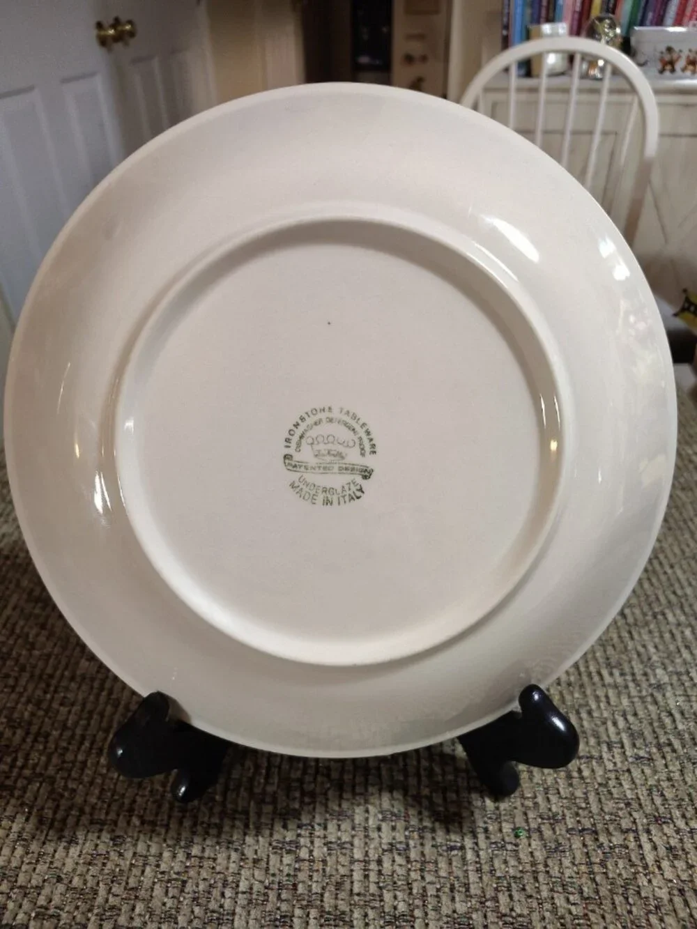 Ironstone tableware/ pasta bowl/ 11.25” / Made in Italy